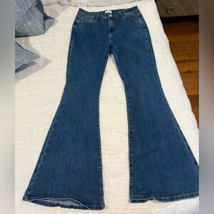 Pink Lily Classic Comfortable Denim Wide Leg Jeans Size 30 EUC